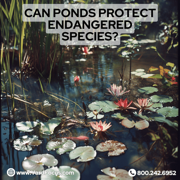 Can ponds protect endangered species?