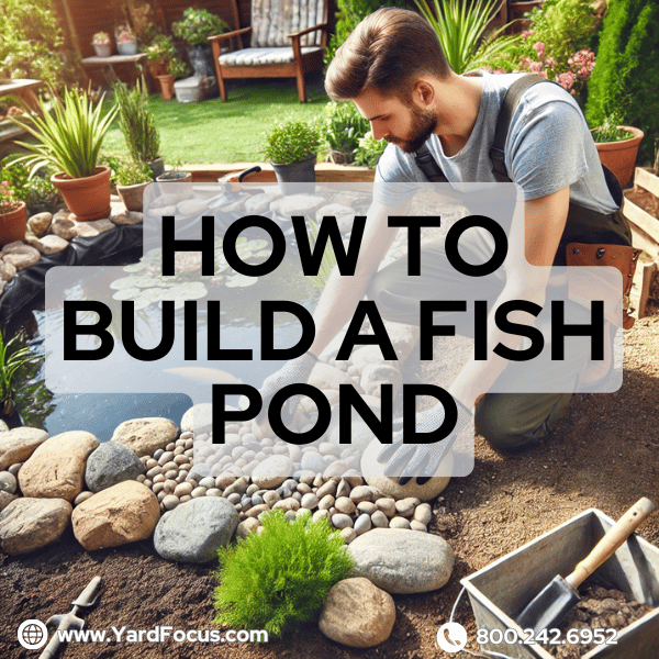 How to build a fish pond