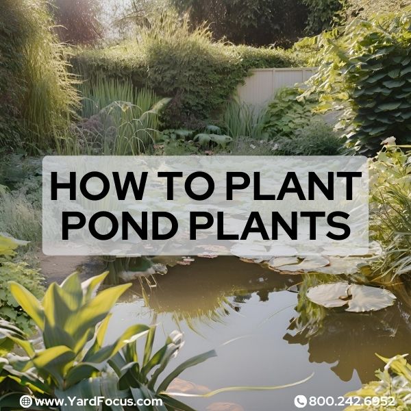 How To Plant Pond Plants: A DIY Guide - Yard Focus