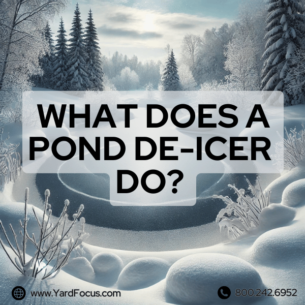 What does a Pond De-Icer do?