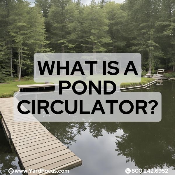 What is a pond circulator?